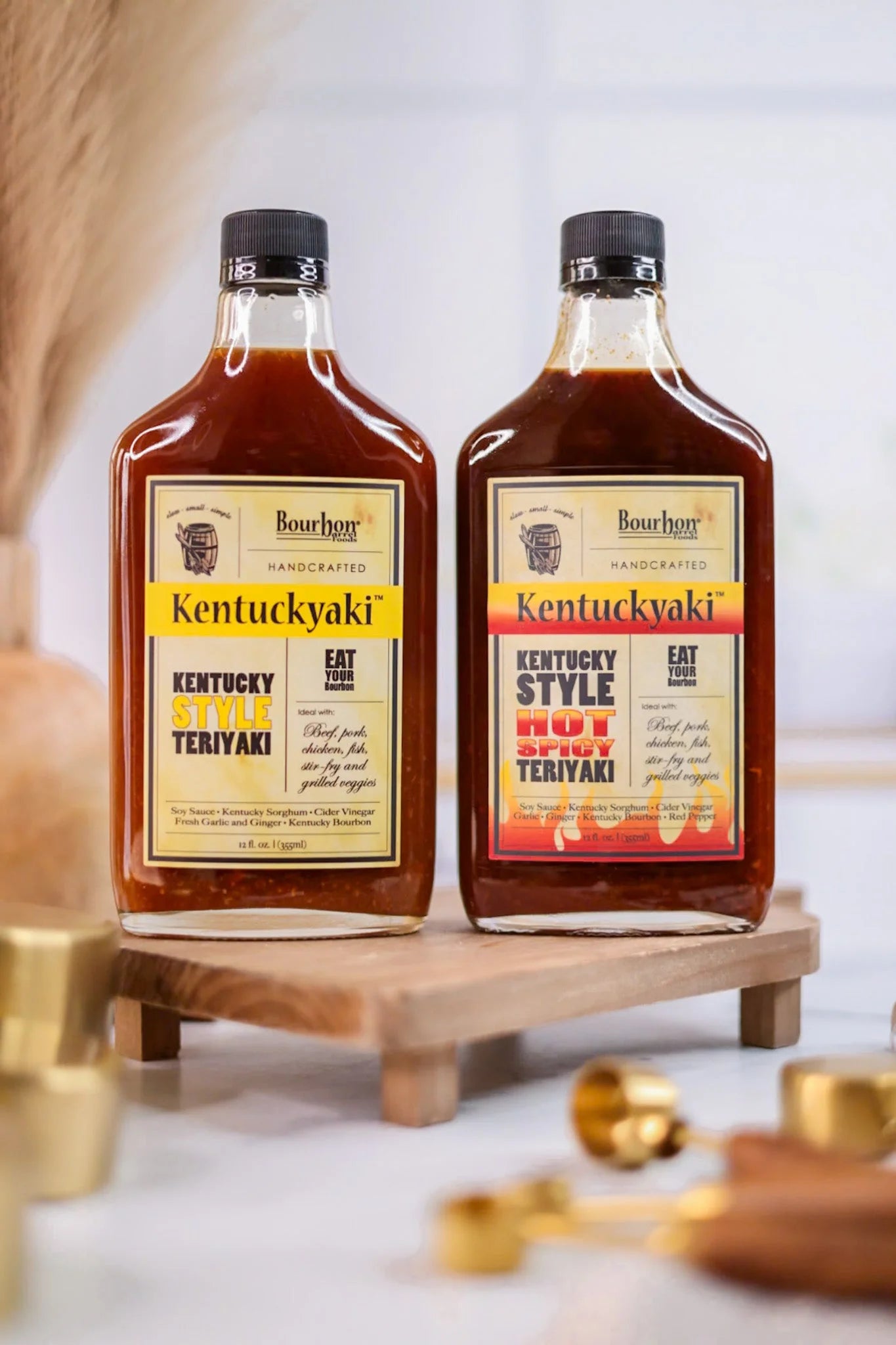 Bourbon Barrel Kentuckyaki Marinade / Sauce, Pack of 2