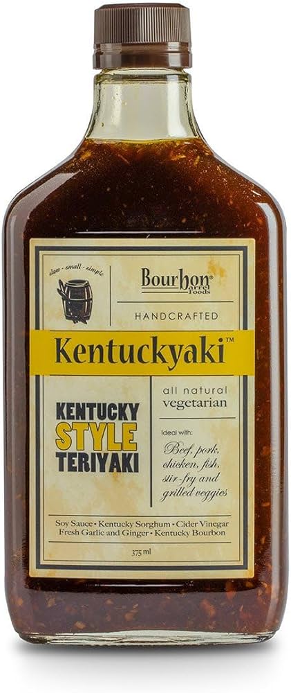 Bourbon Barrel Kentuckyaki Marinade / Sauce, Pack of 2