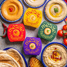 Mezete Roasted Eggplant Hummus Dip Spread Snack | No Added Oils | Preservatives-Free | Halal | Vegan Dips & Spreads | Authentic Middle Eastern Taste | Great for Pita, Chips & Charcuterie - Pack of 6