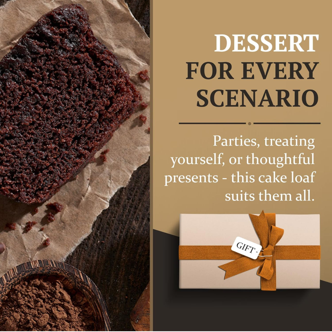 Great Spirits Baking Guinness Chocolate Stout Cake -10 oz - Authentic Guinness