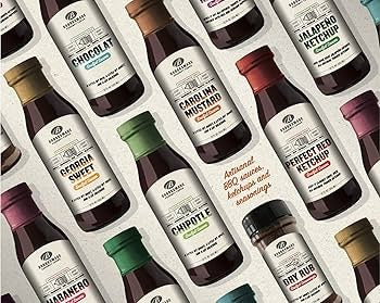 Brooksmade Gourmet Foods Soulful Sauces, Jalapeño Ketchup - Gluten Free, No High Fructose Corn Syrup All Natural Spicy Ketchup Made with Organic Tomatoes, 12 oz - Pack of 2