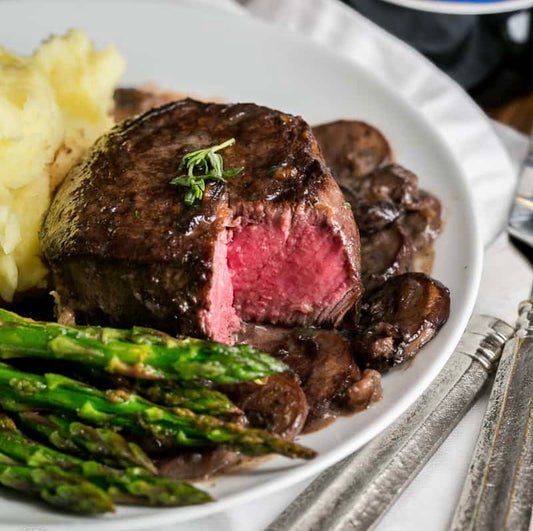 Filet Mignon Steaks  -  6 oz each - 10/Case