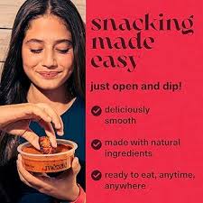 Mezete Muhammara Hummus Dip Snack | No Added Oils | Preservatives-Free | Halal | Vegan Dips & Spreads | Authentic Middle Eastern Taste | Great for Pita, Chips & Charcuterie - Pack of 6