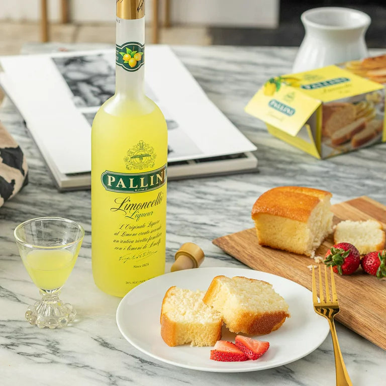 Great Spirits Baking Pallini Limoncello Loaf Cake - 10 oz - Authentic Limoncello