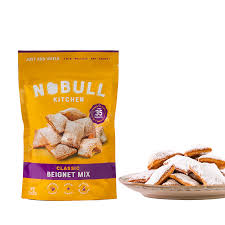 Nobull Kitchen Variety Bundle -Beignet Mix Doughnut Mix Beignets - Low Carb - Pack of 3
