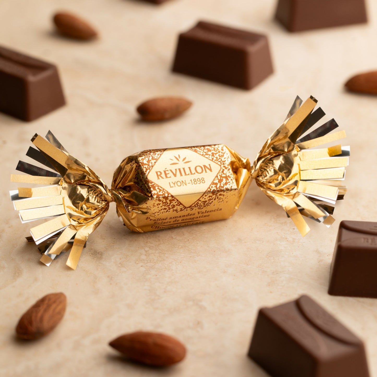 Révillon Malakoff Papillotes Noir Chocolate, 410 g - Imported from France