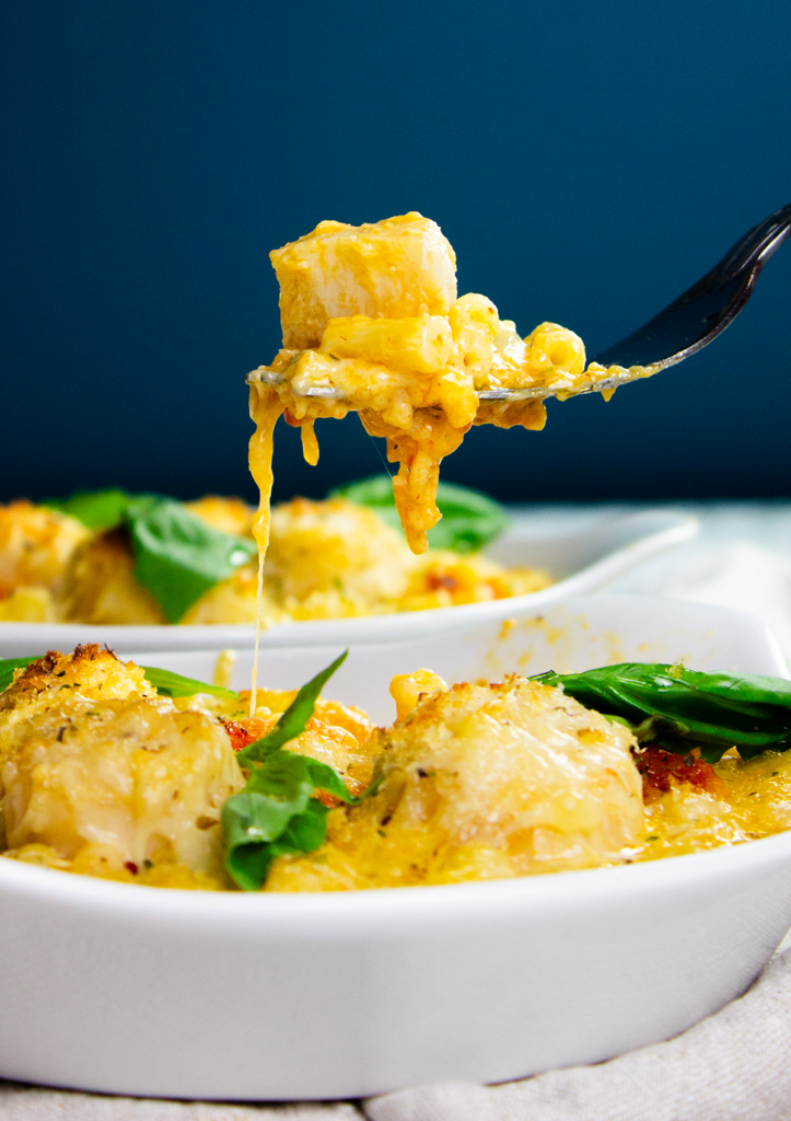 Smoked Scallops Macaroni and Cheese - 2 lb