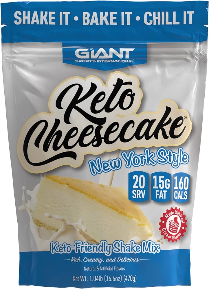Keto Cheesecake Shake Mix - New York Style - 20 Serving Bag