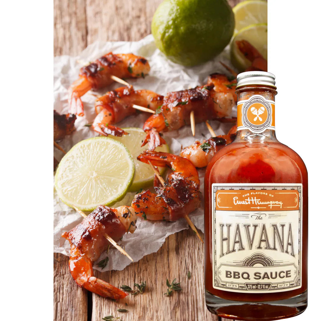 The Flavors of Ernest Hemingway Sampler Bundle - The Havana BBQ Sauce, The Rum Runner Marinade, The Keys Island Spice Rub