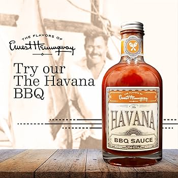 The Flavors of Ernest Hemingway Sampler Bundle - The Havana BBQ Sauce, The Rum Runner Marinade, The Keys Island Spice Rub