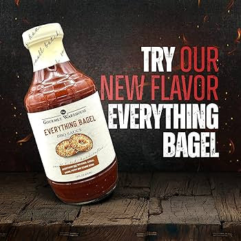 Gourmet Warehouse Caribbean Style Barbecue BBQ Sauce, 16 oz - Gluten Free, No HFCS - Pack of 2