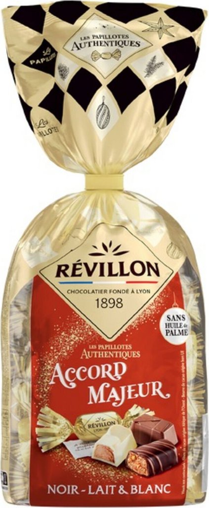 Révillon Rouges Accord Majeur Papillotes Chocolate, 360 g - Imported from France