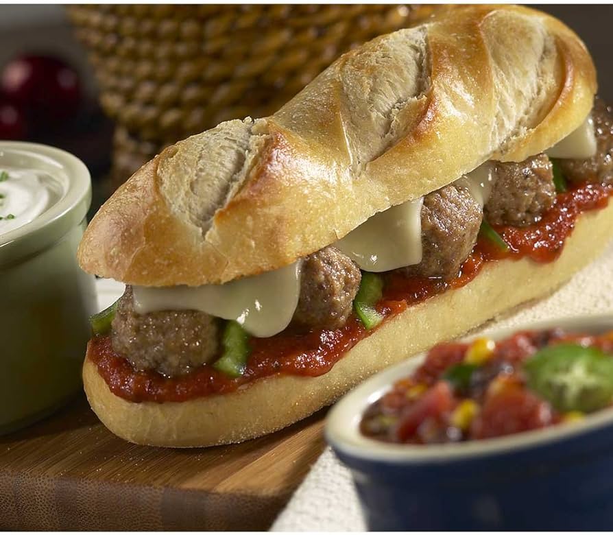 Rosina Food All Natural Gluten Free Cooked Meatball -10 lb - 2/Case