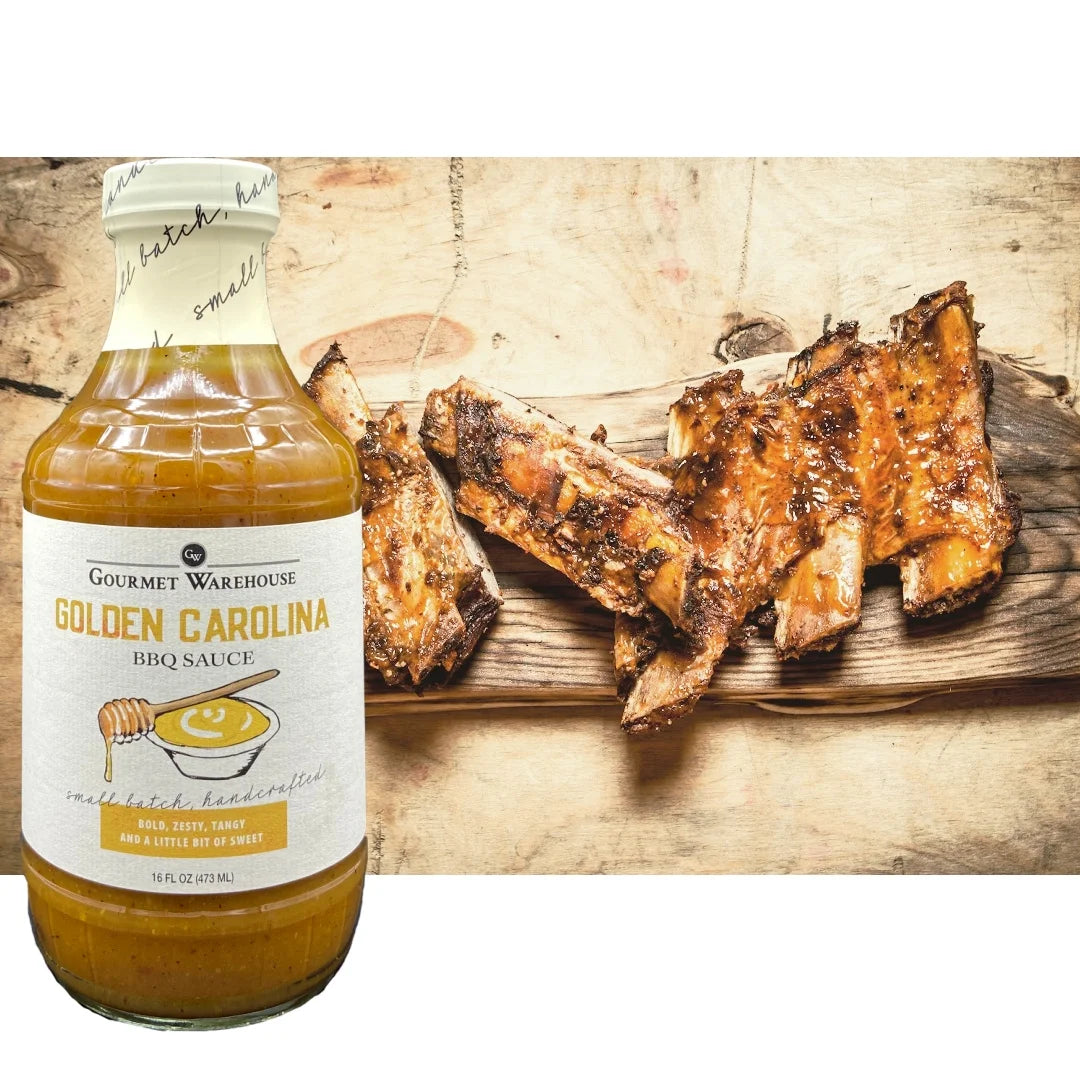 Gourmet Warehouse Variety Pack BBQ Sauce, Unique Flavor Barbecue Sauces Handcrafted In Small Batches Gluten-Free, HFCS-Free, Delicious Sauce, 16 oz- Pack of 6