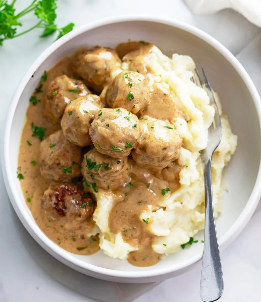 Scotts Homemade Swedish Meatballs - 2 1b Tray