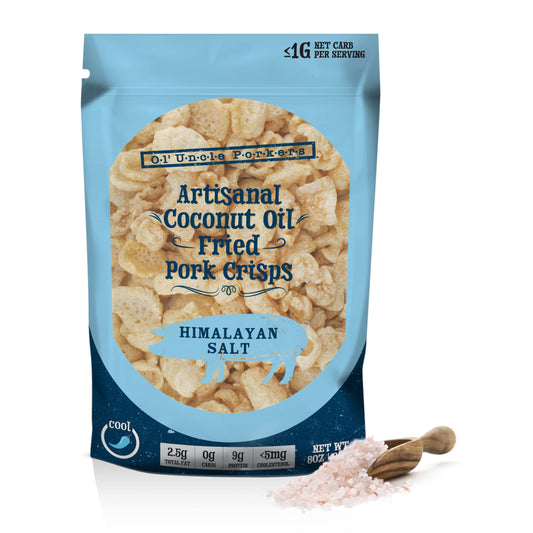 Keto Friendly Himalayan Pink Salt Pork Rinds