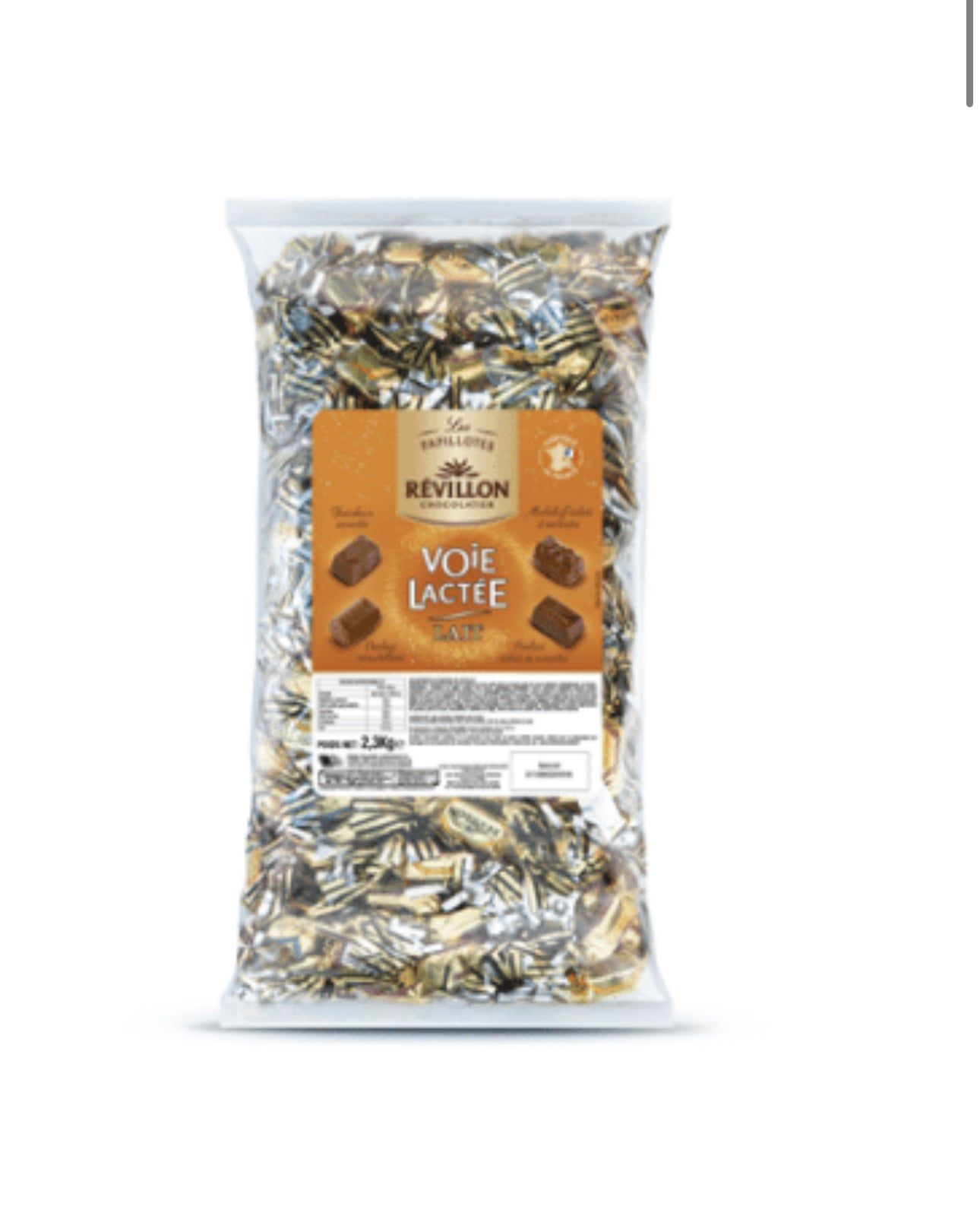 Révillon Voie Lactée Papillotes Chocolate, 3.96 lb - Imported from France