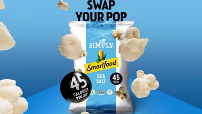 Smartfood Simply Variety Pack, White Cheddar and Sea Salt, 0.5 oz - 36/Case