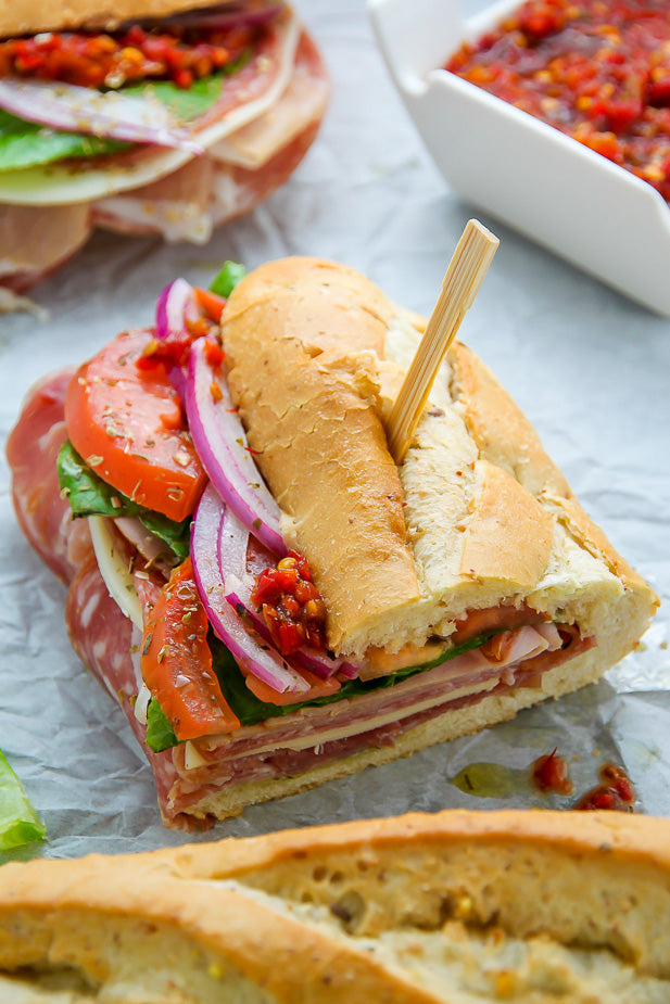 Authentic Philly Style Italian Hoagie Kit - Serves 4 to 6