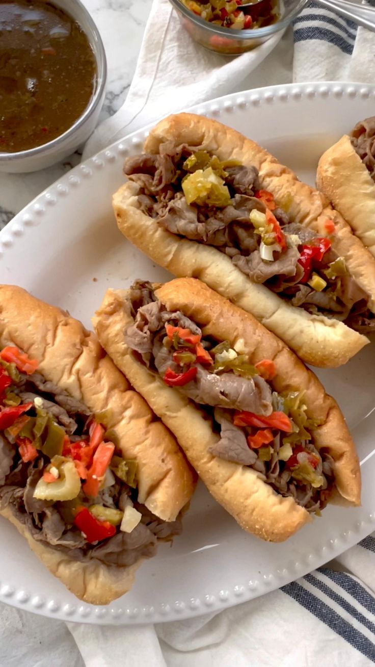 Buona Chicago Italian Beef Sandwich Kit - Pack of 16
