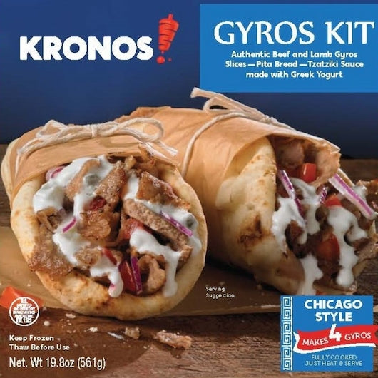 Kronos Gyros Sandwich Kit - 6/Case