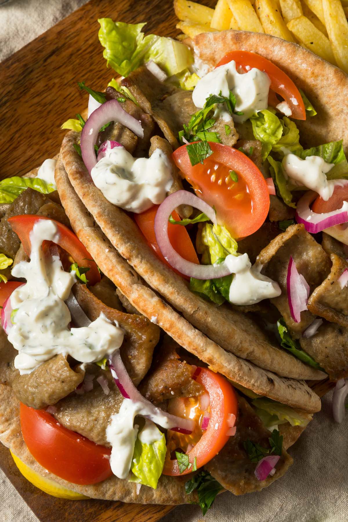Kronos Gyros Sandwich Kit - 6/Case