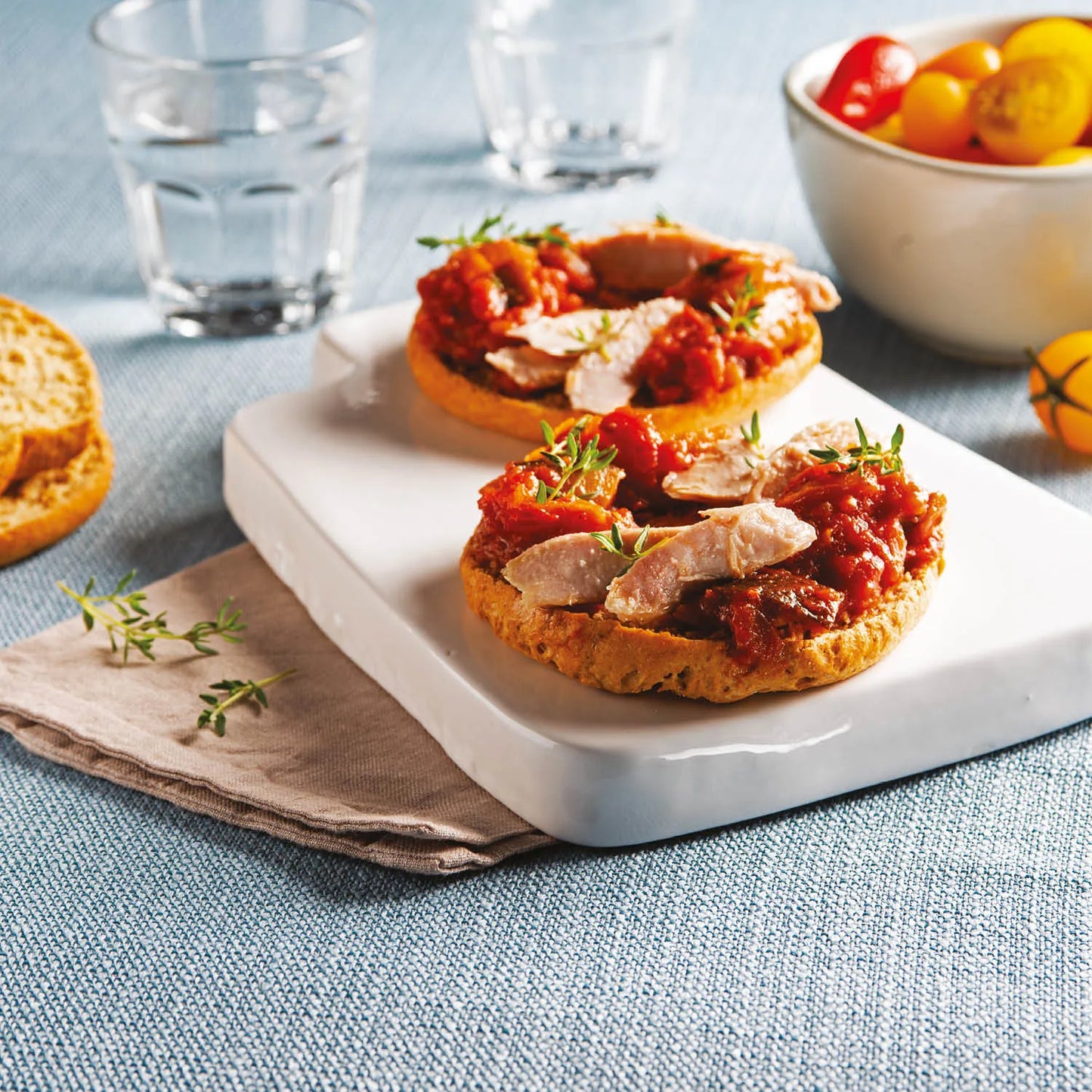 Canned Wild Pole & Line Tuna Fillet in Olive Oil Variety Pack of 6 - Mediterranean Diet Turmeric Curry, Basil, Ginger, Piri Piri, Oregano, Bell Pepper - Hand-Packed in PORTUGAL