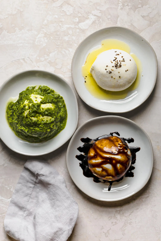 Mamma's Burrata with Truffles Mozzarella Italian Cheese - Pack of 6