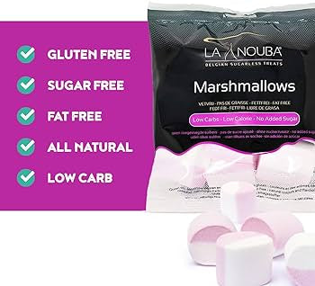 La Nouba Belgian Sugar Free Marshmallows – Pack of 2