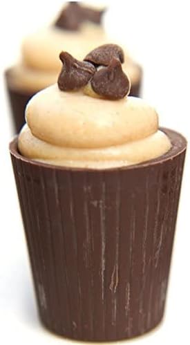 Belgium Creamy Milk Chocolate Liquor / Liqueur Cups - includes 32 Milk Chocolate Ready to Fill Cups, Mini Dessert Shells