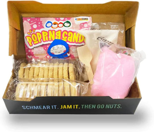 Gourmet Artisan Pink Lemonade Crackers Dessert Snack Kit - 20 Count