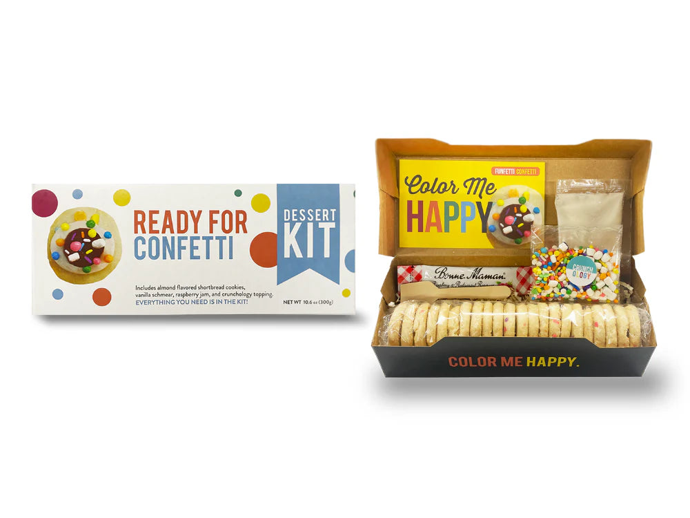 Gourmet Artisan Ready for Confetti Crackers Dessert Snack Kit - 20 Count