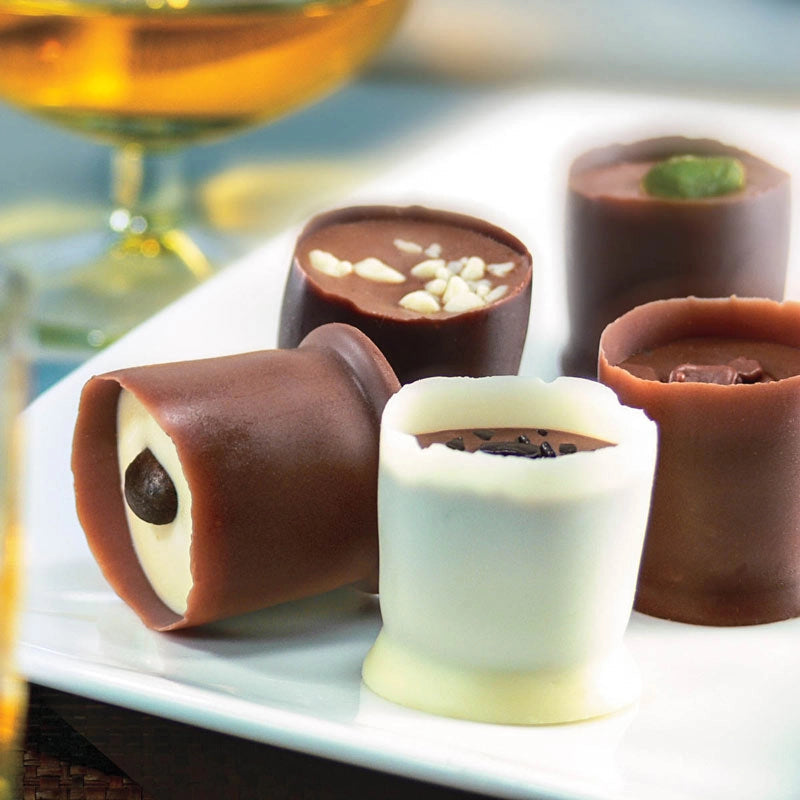 Gourmet Belgian Truffle Cups - includes 16