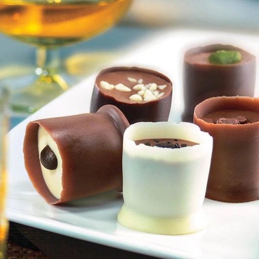 Gourmet Belgian Truffle Cups - includes 16
