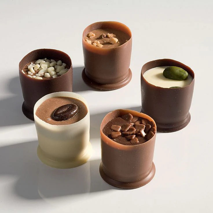 Gourmet Belgian Truffle Cups - includes 16