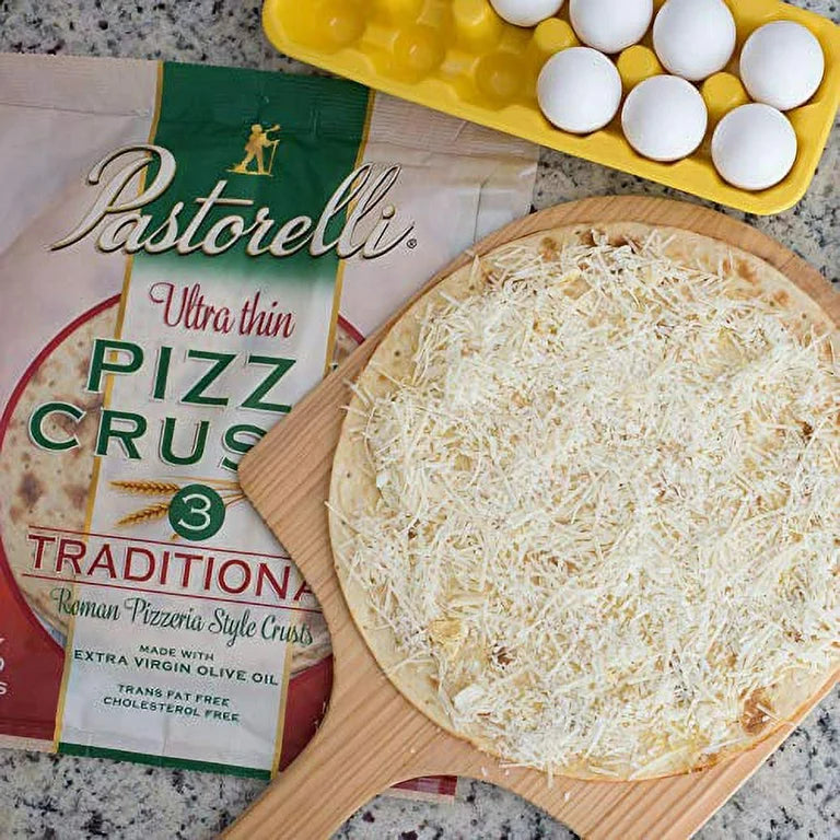 Pastorelli Family Pizza Party Set -Includes 3 Whole Wheat Pizza Crusts 12“, 6 Traditional Pizza Crusts 12”, Italian Chef Pizza Sauce, Savory Pizza Seasoning