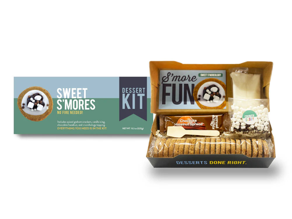 Gourmet Artisan Sweet S'mores Crackers Dessert Snack Kit - 20 Count