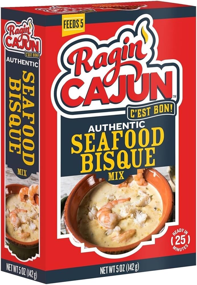 Ragin Cajun Seafood Bisque & Corn Bisque Mix