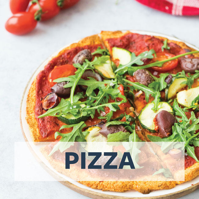 Pastorelli Family Pizza Party Set -Includes 3 Whole Wheat Pizza Crusts 12“, 6 Traditional Pizza Crusts 12”, Italian Chef Pizza Sauce, Savory Pizza Seasoning