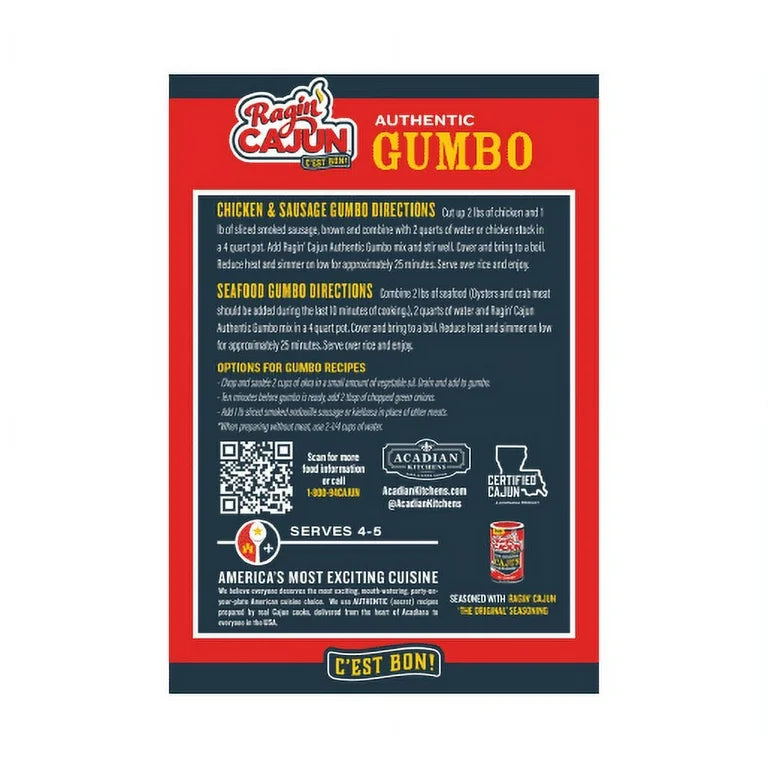 Ragin Cajun Gumbo Mix