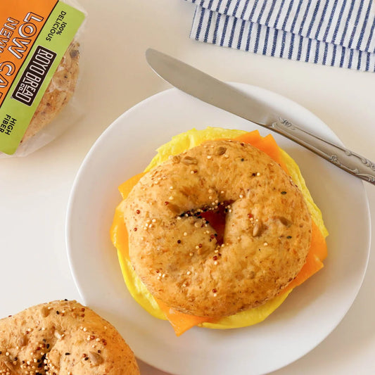 Royo Bread Co Low Carb New York Bagels - Super Seed - Pack of 3