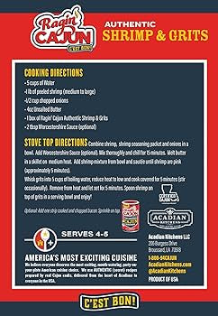 Ragin Cajun Shrimp and Grits Mix