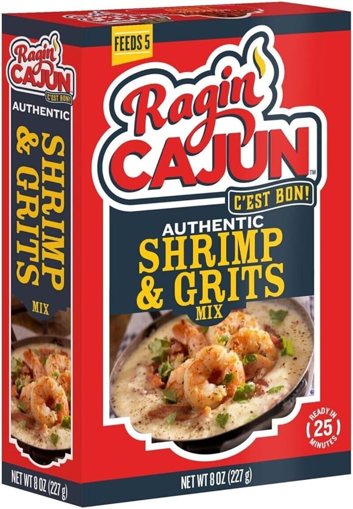 Ragin Cajun Shrimp and Grits Mix