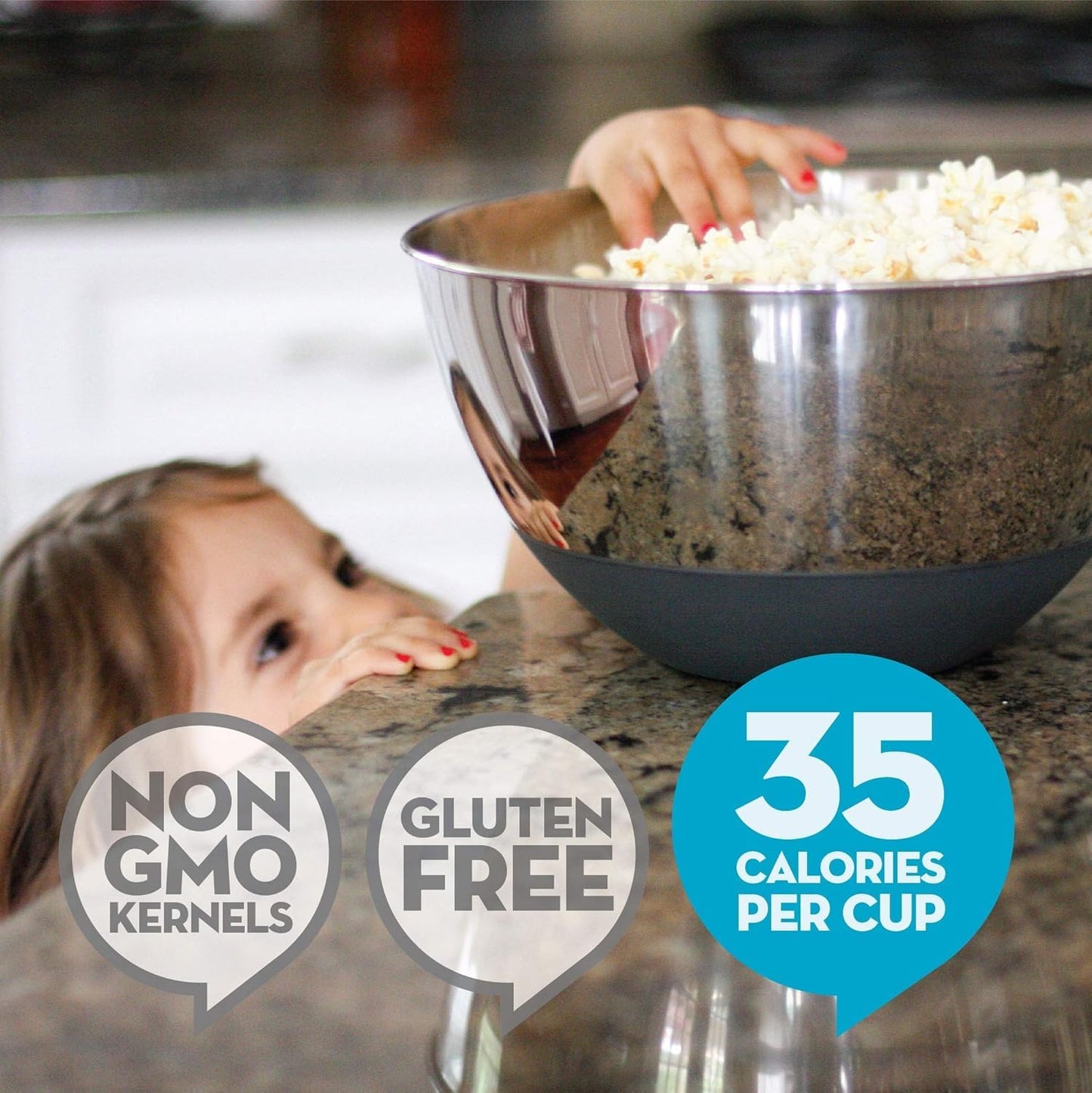 Gluten Free, Non-GMO Microwave Popcorn Variety Pack, Five Flavors, 6 Bags Per Variety