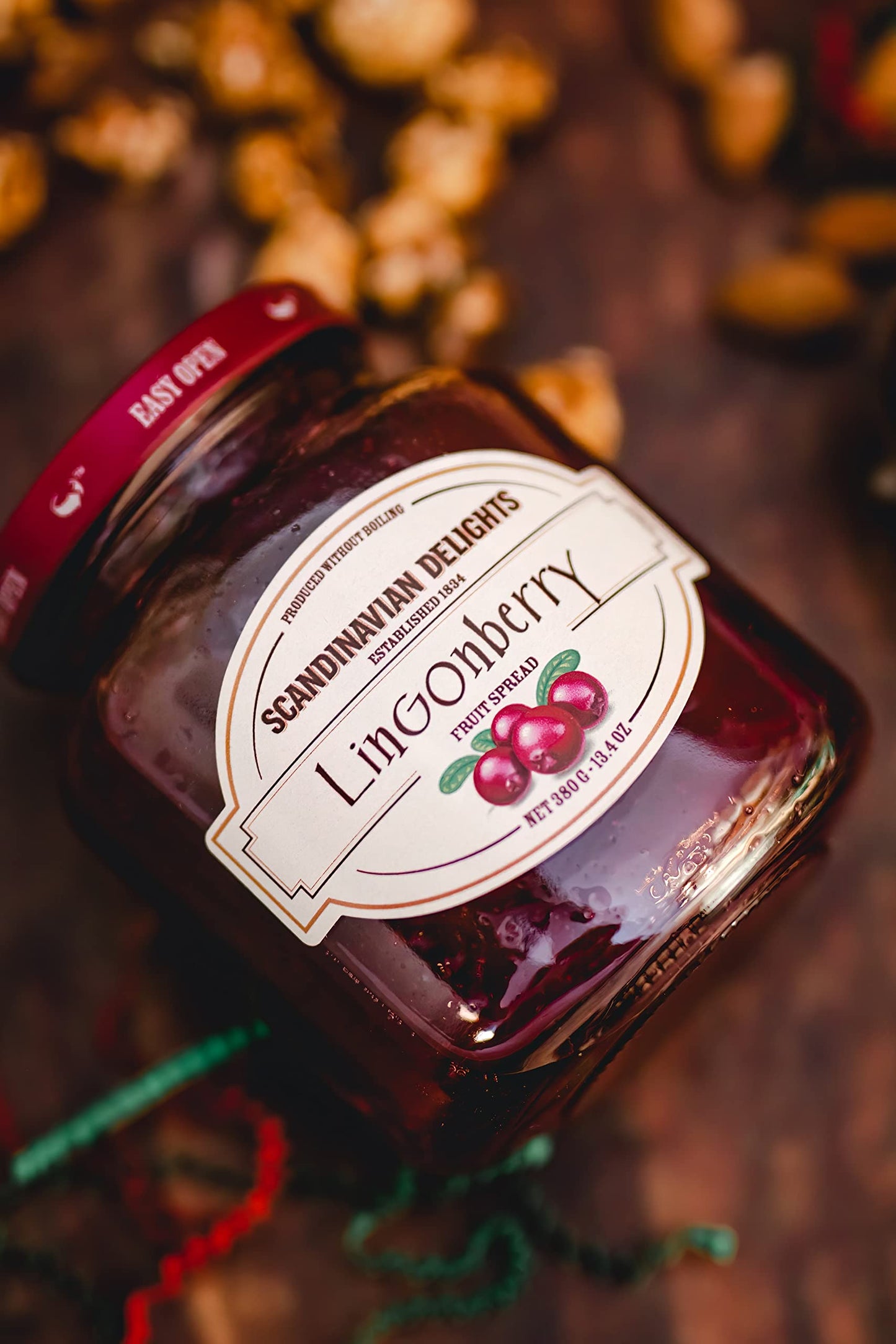 Nordic Fusion Sausage and Cheese Sampler - Scandinavian Delights Lingonberry, Smoked Summer Sausages and Specialty Mustards