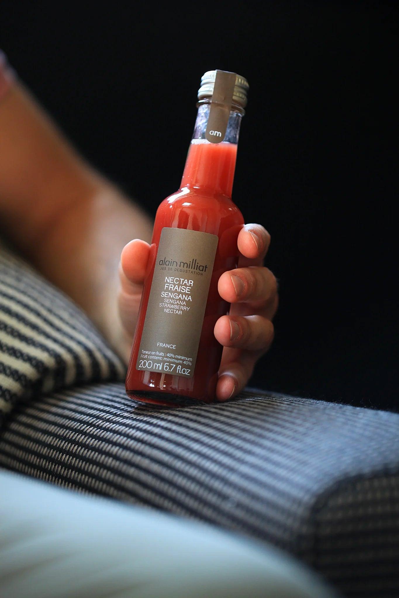 Alain Milliat Nectar Sample Variety Pack, 6.8 Fl Oz Glass Bottle, GMO-Free Apples, Imported from France - Pack of 6