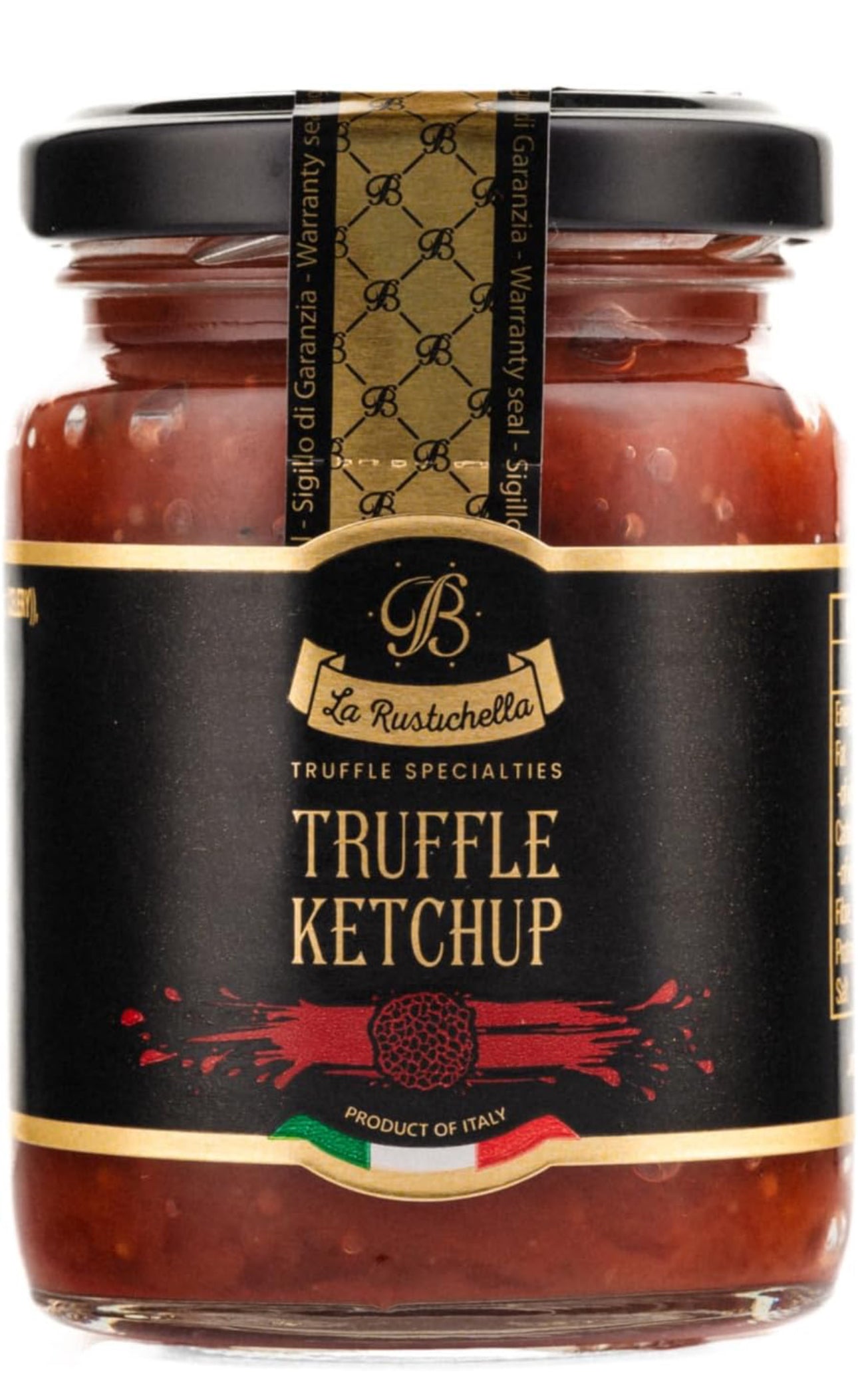 La Rustichella Truffle Dip Sauces Set - Black Truffle Sauces - Truffle Ketchup, Truffle Mayonnaise, Truffle Sweet Honey Mustard 3.5 oz  - Pack of 3