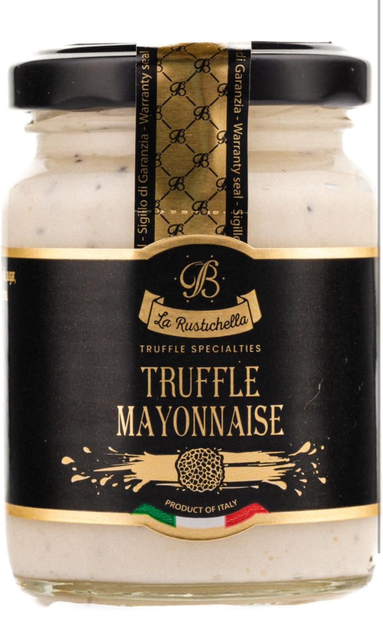 La Rustichella Truffle Dip Sauces Set - Black Truffle Sauces - Truffle Ketchup, Truffle Mayonnaise, Truffle Sweet Honey Mustard 3.5 oz  - Pack of 3