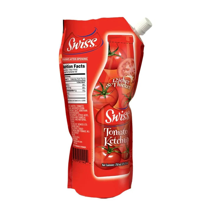 Swiss Trinidad Tomato Ketchup - 25.4 oz  - Pack of 2