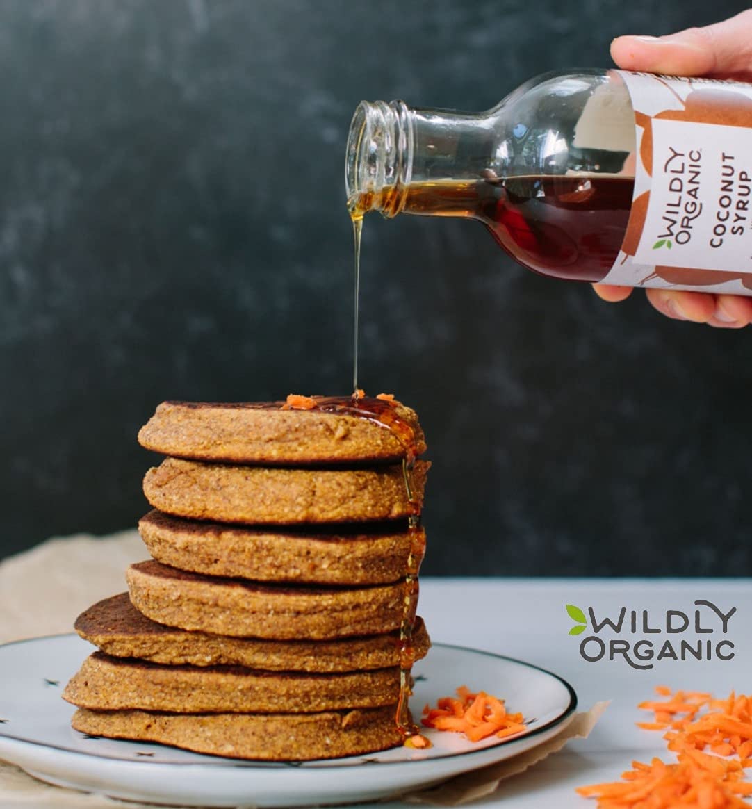 Wildly Organic Coconut Syrup - 17.5 oz - Organic Sweetener, Non-GMO, Kosher, Vegan, Buttery Caramel Flavor - Pack of 2
